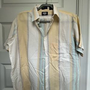 Knightsbridge vintage men’s button up shirt - size L